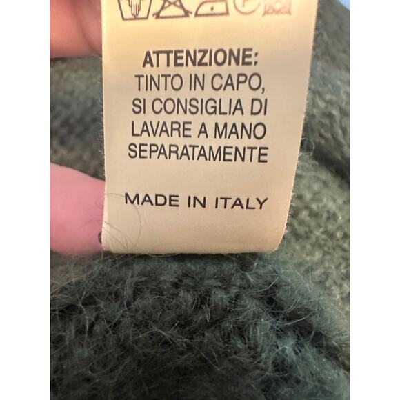 60. Siste's cardigan; mohair blend; made in Italy; size large - Picture 11 of 11